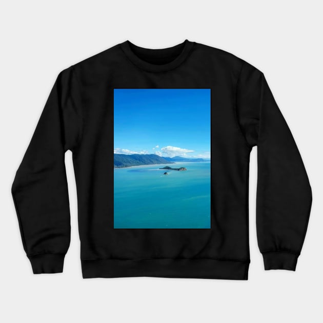 Island Reef to Rainforest View Crewneck Sweatshirt by Felicity-K